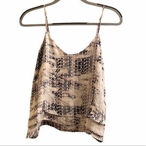 Parker Aztec Layered Camisole Size Small